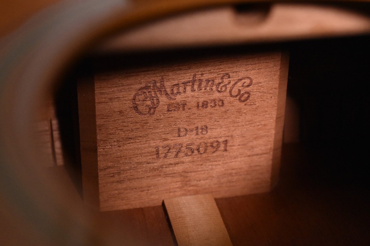 【J】Martin & Co. D-18 アコースティックギター マーティン 3106253