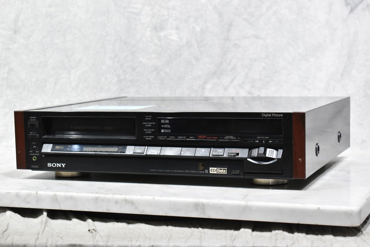 【G】SONY EDV-7000 ベータビデオカセットレコーダー ソニー 3105323