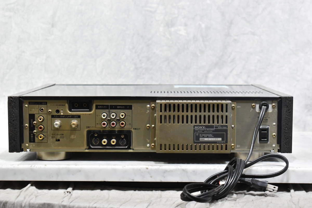 【G】SONY EDV-7000 ベータビデオカセットレコーダー ソニー 3105323