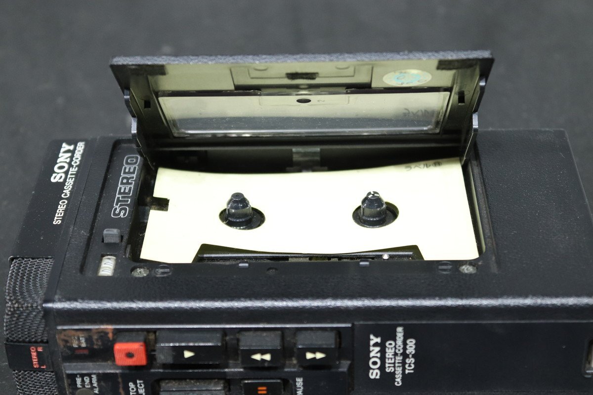 【G】SONY TCS-300 ステレオカセットレコーダー ソニー 3110475