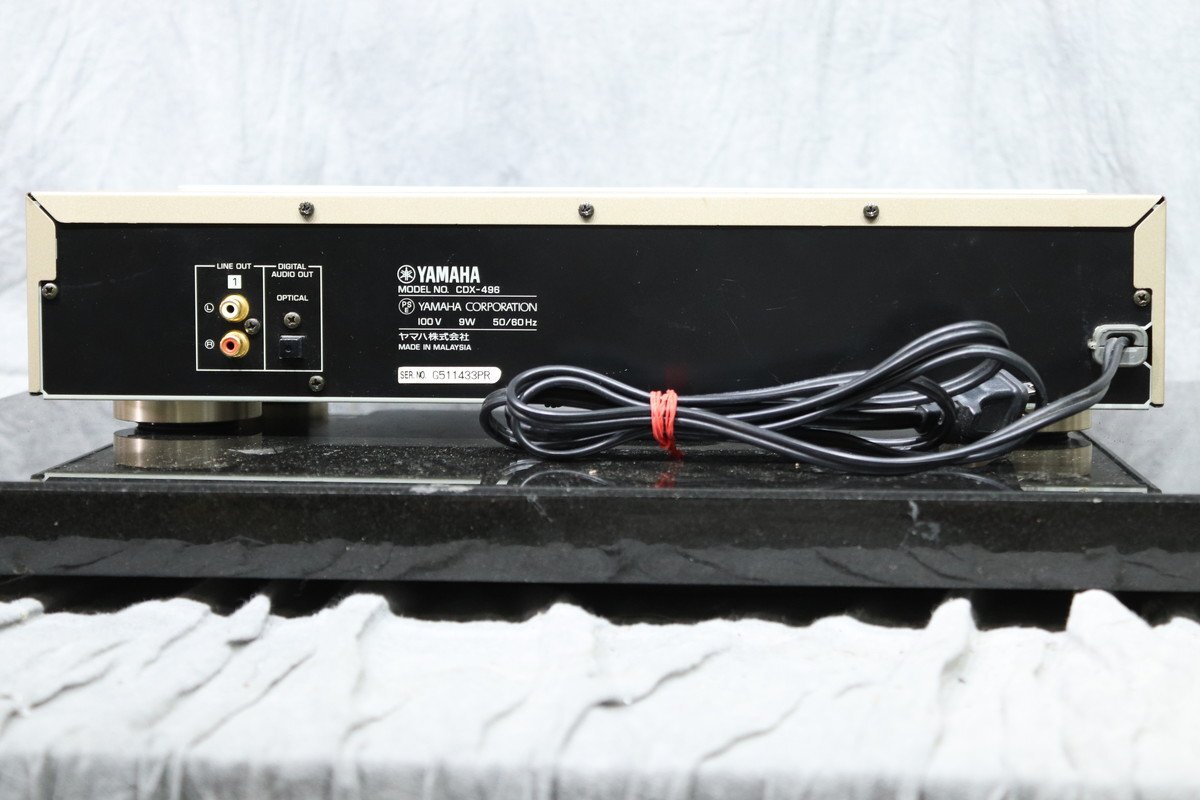 【J】YAMAHA CDX-496 CDプレーヤー ヤマハ 3106727