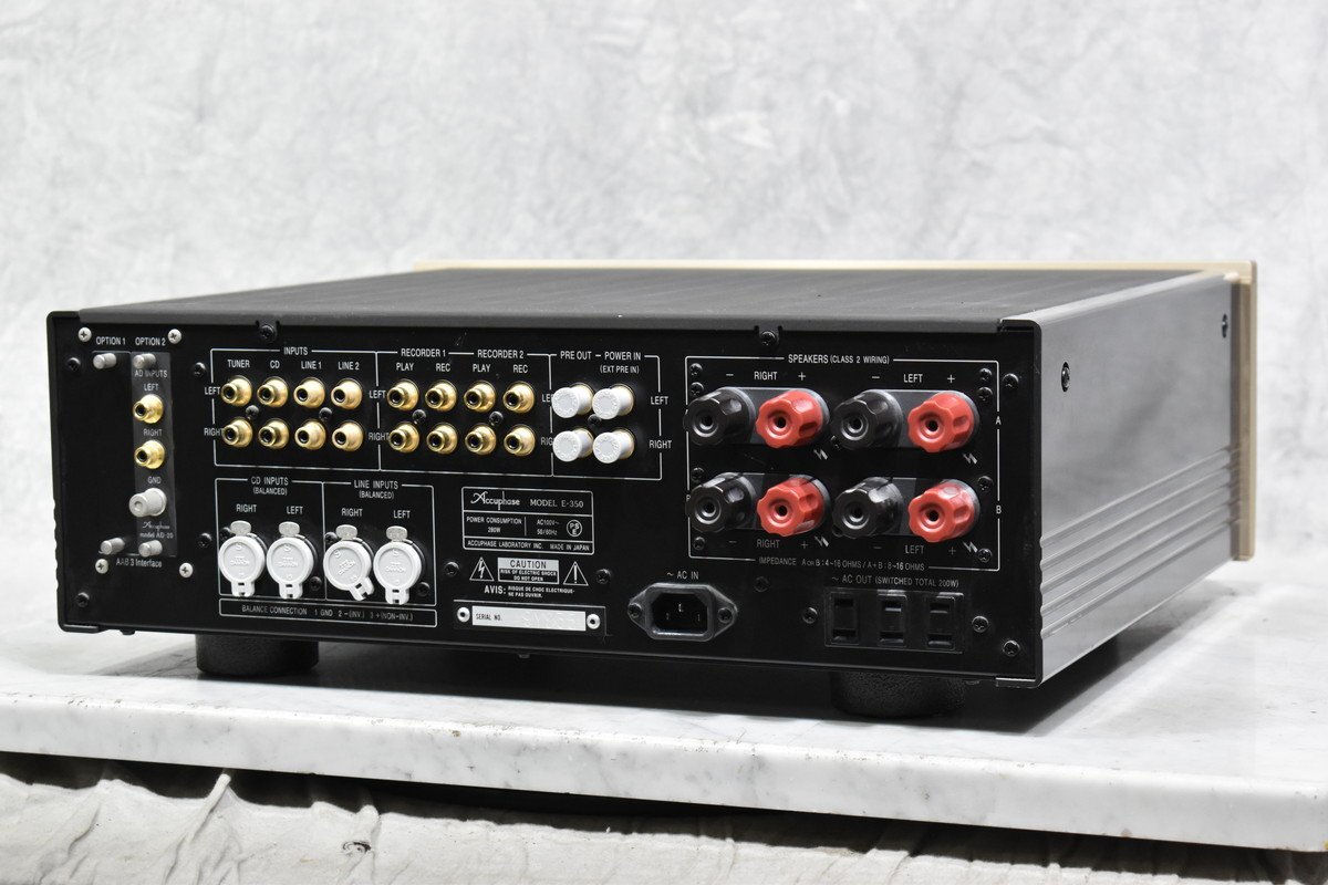 【B】Accuphase E-350 プリメインアンプ アキュフェーズ 3071099 【送料無料!!】