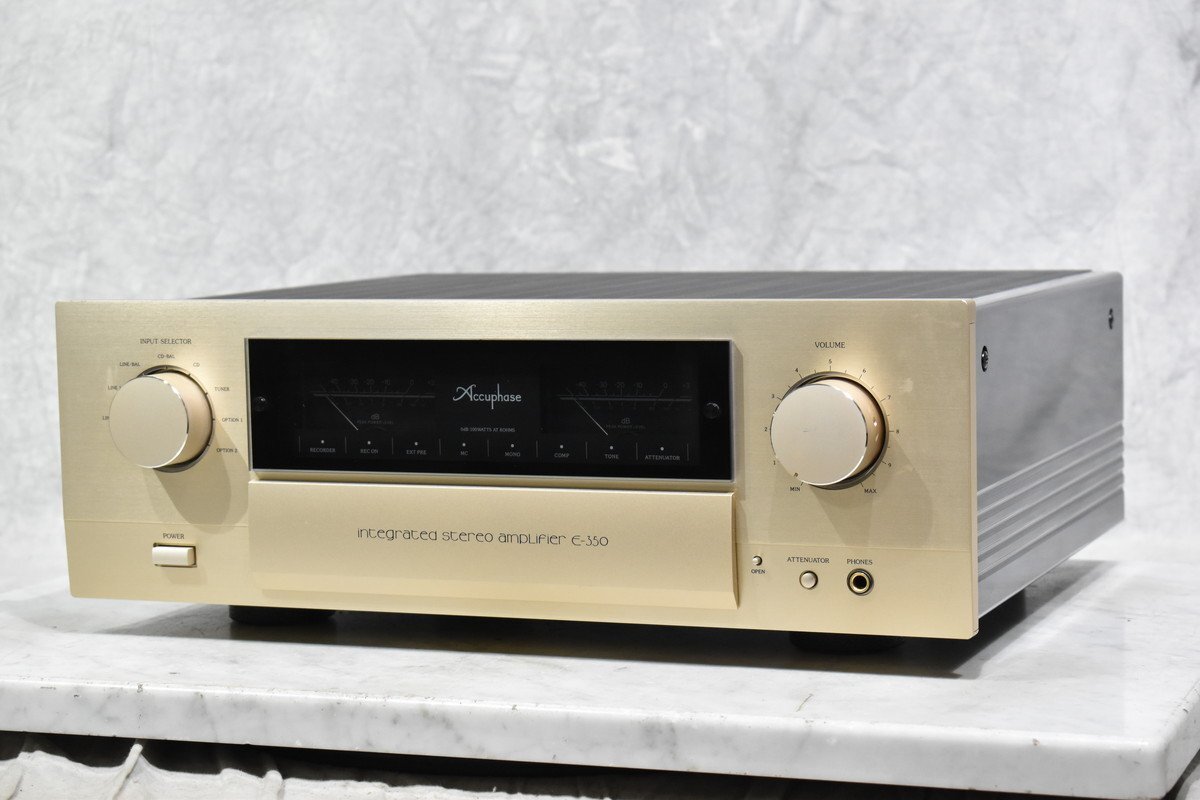 【B】Accuphase E-350 プリメインアンプ アキュフェーズ 3071099 【送料無料!!】