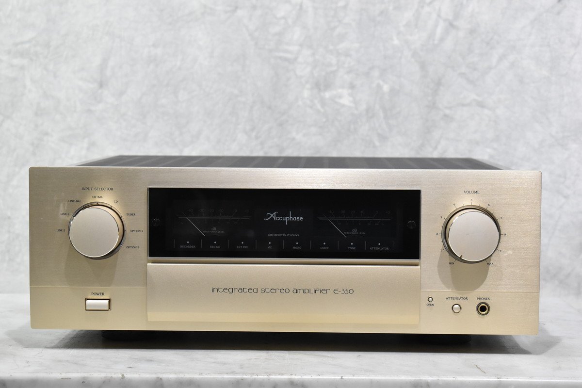 【B】Accuphase E-350 プリメインアンプ アキュフェーズ 3071099 【送料無料!!】