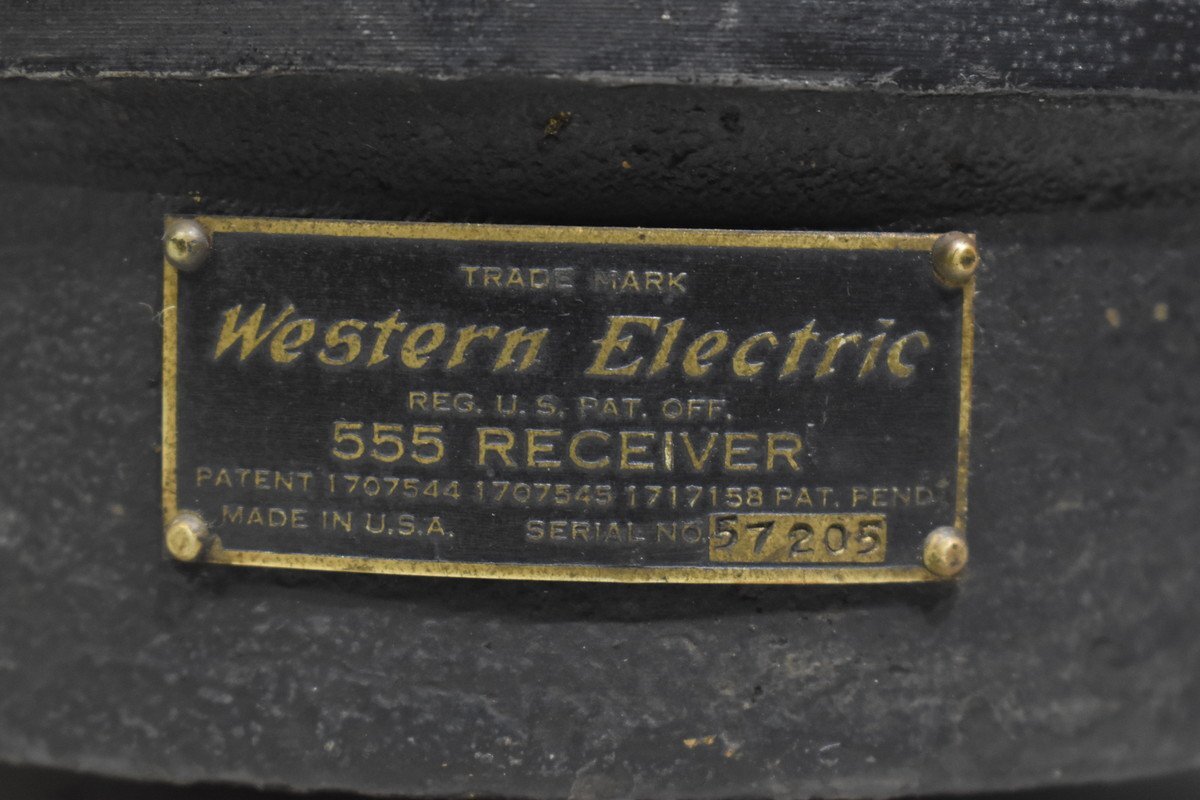 [J]Western Electric 555 RECEIVER Driver единица одиночный Western электрический 3069430[ бесплатная доставка!!]