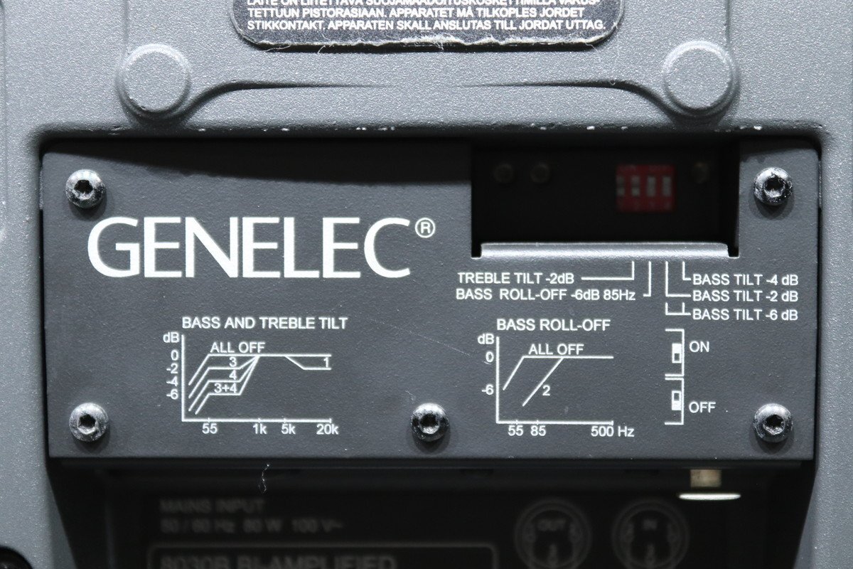 【C】Genelec 8030B スタジオ モニタースピーカー ペア ジェネリック 3069604 【送料無(wú)料!!】