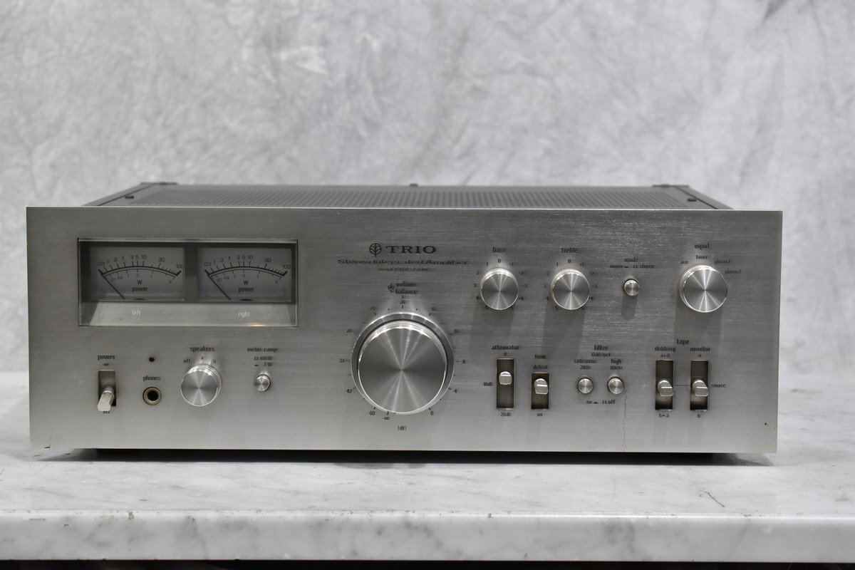 【J】TRIO KA-7500 プリメインアンプ トリオ 3106642