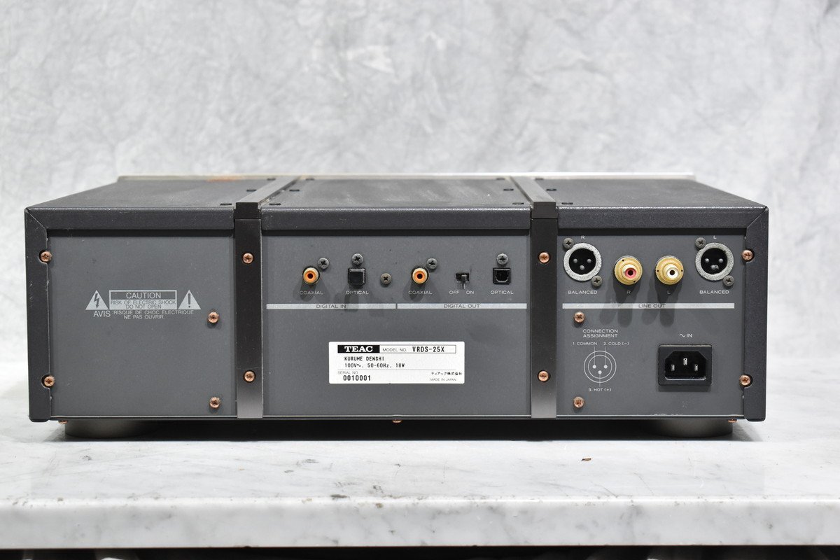 【J】TEAC VRDS-25X CDデッキ ティアック 3110417