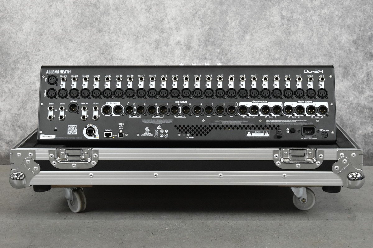 【G】ALLEN＆HEATH Qu-24 デジタルミキサー アレン＆ヒース 3104617 【送料無料!!】