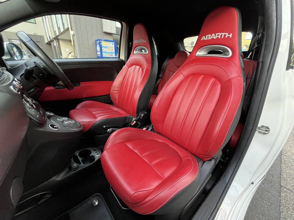アバルト 595C ツーリズモ！シリーズ4！レコードモンツァ！ビルシュタイン車高調(diào)！車検R8年3月まで有ります！即決コミコミお買い得です?