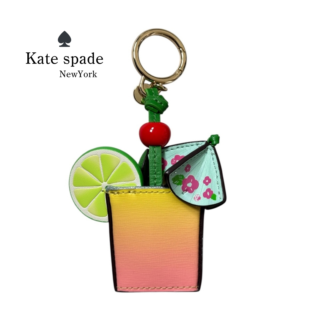 【kate spade】カクテルモチーフの3Dバッグチャームが人気! kate spade】カクテルモチーフの3Dバッグチャームが人気|Yahoo