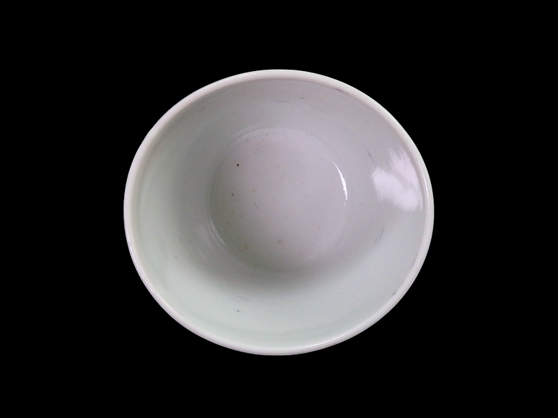 古伊万里　染付　雪輪に梅　雪輪に雪持ち笹　蕎麦猪口　833AS-CYr 古伊万里 染付 雪輪に梅 雪輪に雪持ち笹 蕎麦猪口 833AS-CYr