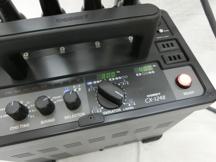 ＣＯＭＥＴ　ＣＸ－１２４III　ストロボジェネ本體