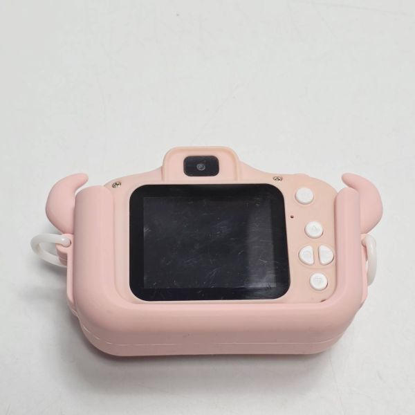 ■子供用デジカメ■キッズ　SDカードなし　小學(xué)生　小悪魔カメラ　おもちゃ　知育玩具　動作確認済　中古品