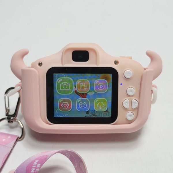 ■子供用デジカメ■キッズ　SDカードなし　小學(xué)生　小悪魔カメラ　おもちゃ　知育玩具　動作確認済　中古品