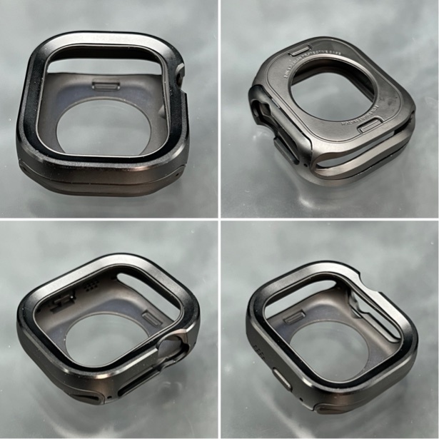 ブラック アルミニウム カバー ケース 49mm 49ミリ ウルトラ アップルウォッチ ultra AppleWatch_画像2