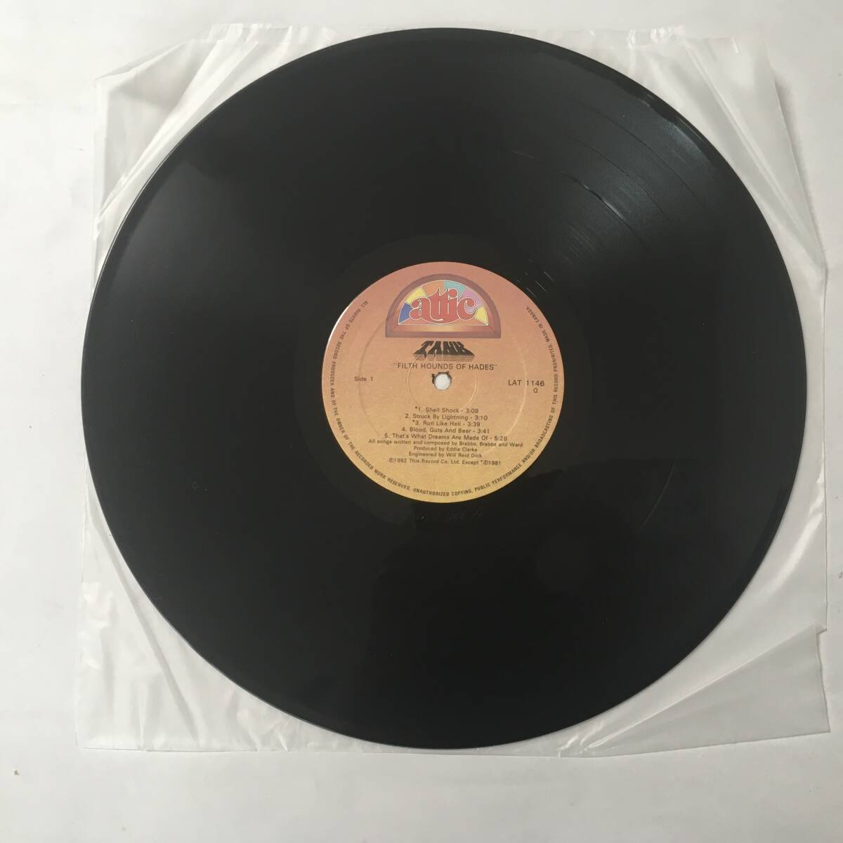 TANK FILTH HOUNDS OF HADES カナダ盤_画像3