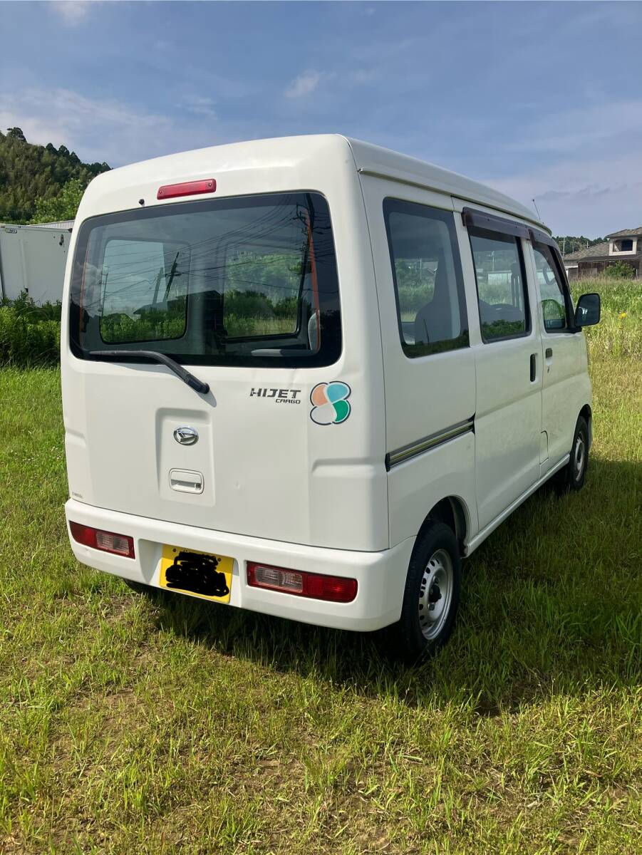 千葉発　H27年　ハイゼットバン　5F 64000キロ　車検9年3月　すぐ乗れます