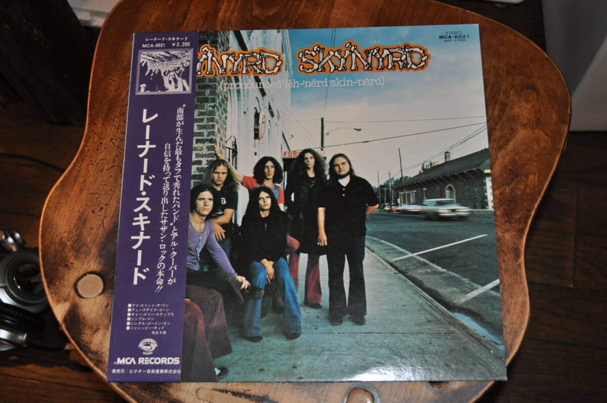 國(guó)內(nèi)盤(pán)/補(bǔ)充カード帯　LYNYRD SKYNYRD[PRONOUNCED'LEH-NERD'SKIN-NERD]LP