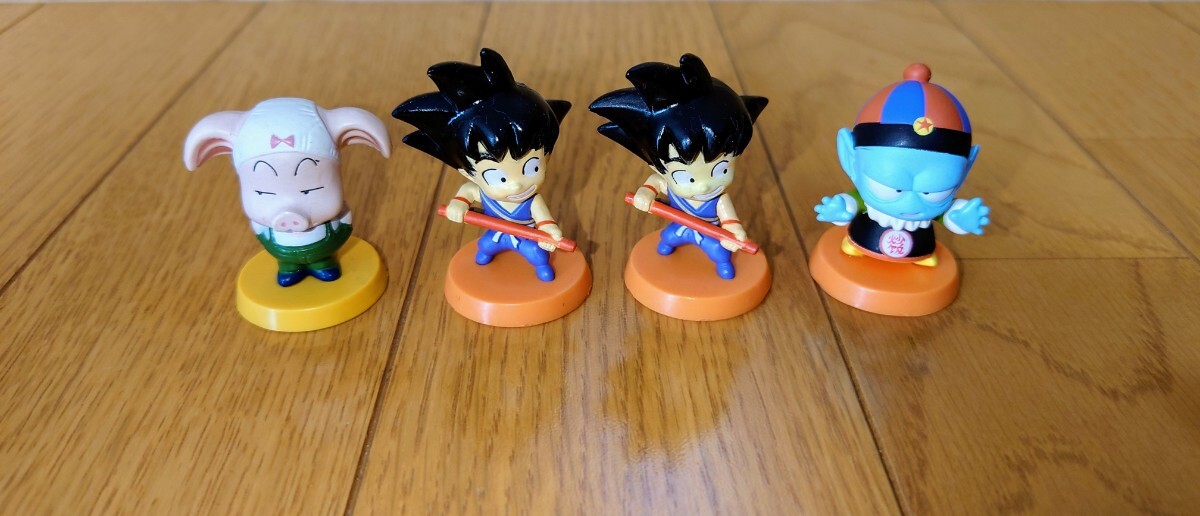 【1円スタート&送料無料！】ドラゴンボールフィギュア アニメヒーローズ 4體セット