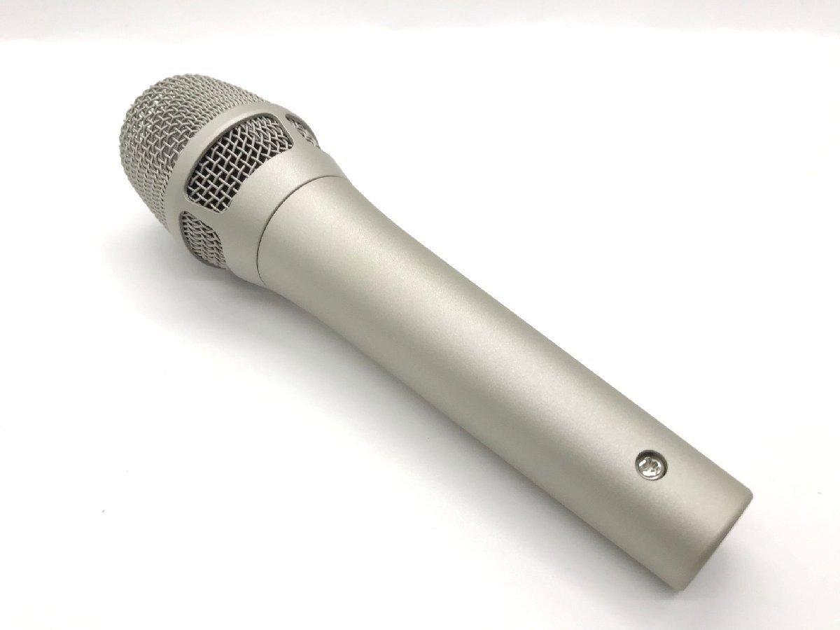 #[YS-1M] не использовался #noi man NEUMANN # KM105 конденсаторный микрофон общая длина 17.8cm # серый серый серия место хранения с футляром [ включение в покупку возможность товар ]#D