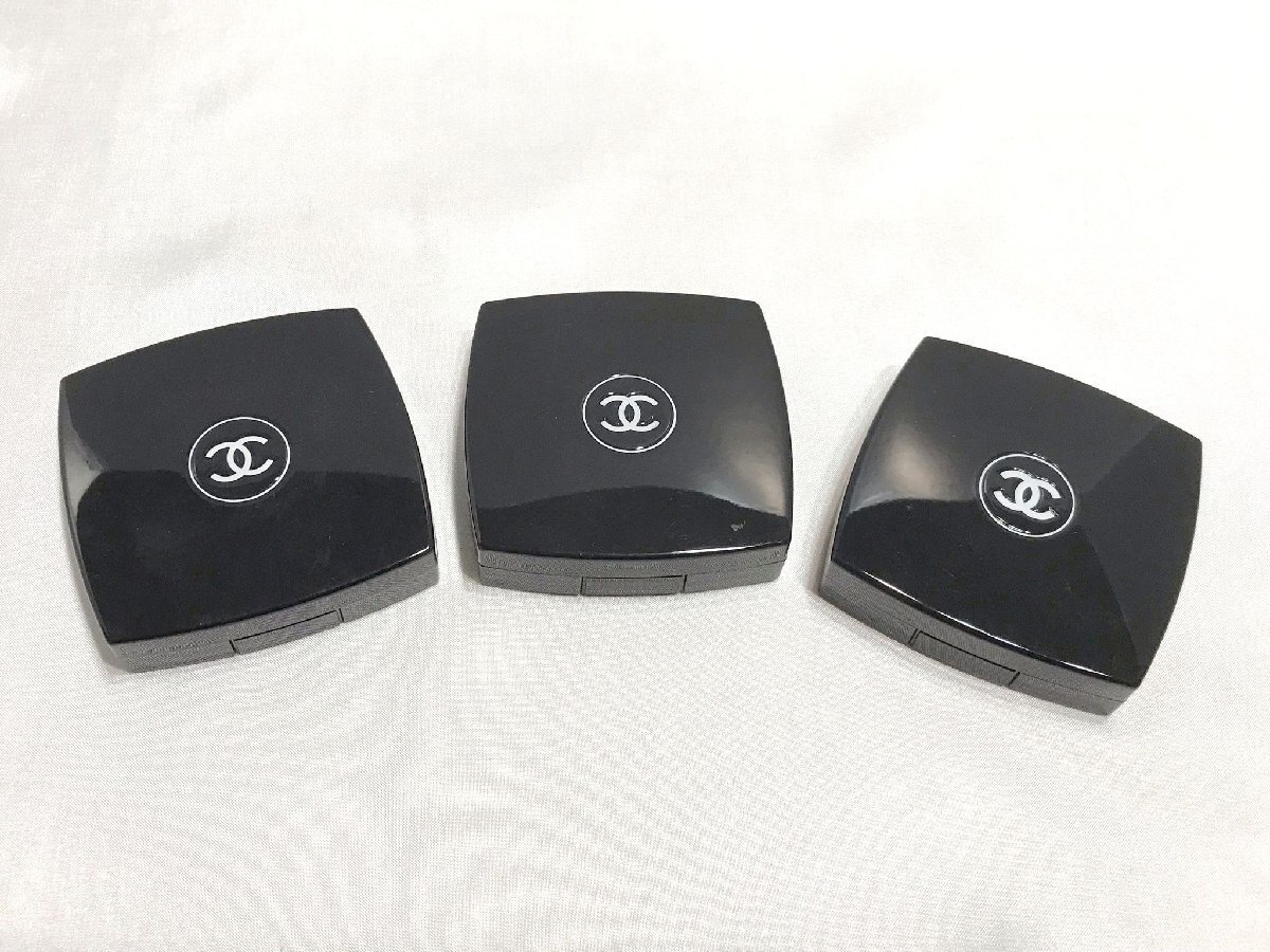 ■【YS-1】 シャネル CHANEL ■ ジュ コントゥラスト チークカラー 45 46 370 ■ 3點(diǎn)セット まとめ ■ 殘量70% 【同梱可能商品】■D