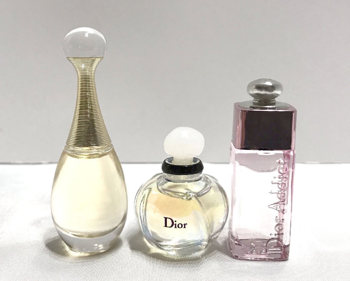 ■【YS-1M】 クリスチャン ディオール LES PARFUMS DE DIOR ミニ香水5點(diǎn)セット ジャドール EDP ピュア プワゾン EDP 【同梱可能商品】■D