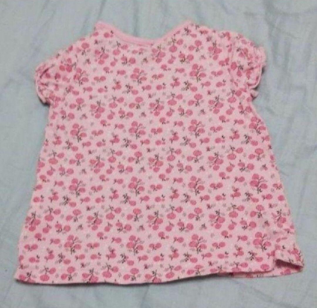 H&M バラ柄セットアップ 62センチ ２ヶ月 ４ヶ月 赤ちゃん