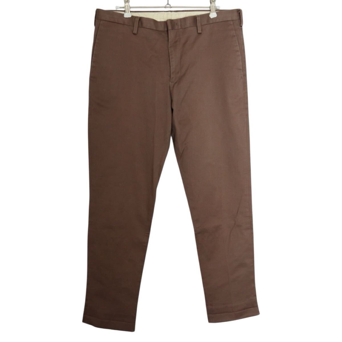 Paul smith ポールスミス　テーパードパンツ　XLサイズ　　ブラウン系