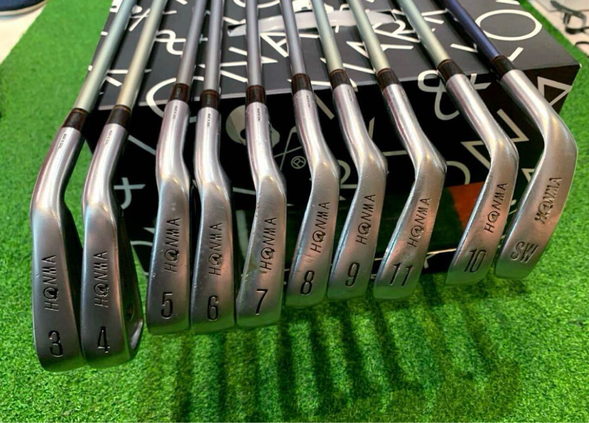 送料無料　希少　本間　ホンマ　HONMA LB 606 アイアンセット　S/ツインマークス