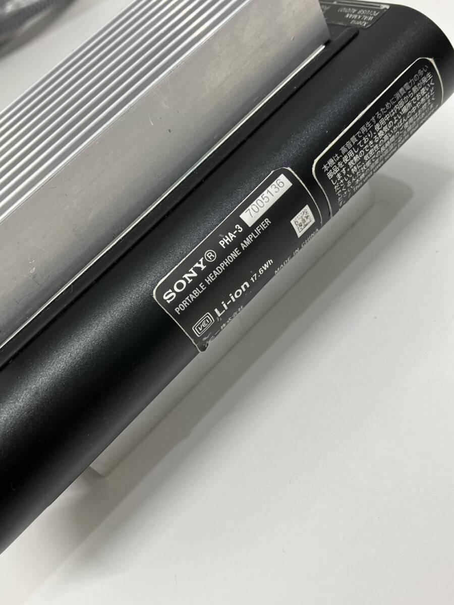 1 иен старт SONY портативный наушники усилитель DSEE HX PHA-3 Junk модифицировано товар с подарком оптический цифровой ввод использование возможность 