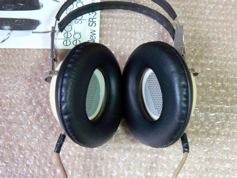 STAX конденсаторный наушники Stax New SR-3 совершенно рабочий товар инструкция по эксплуатации есть 