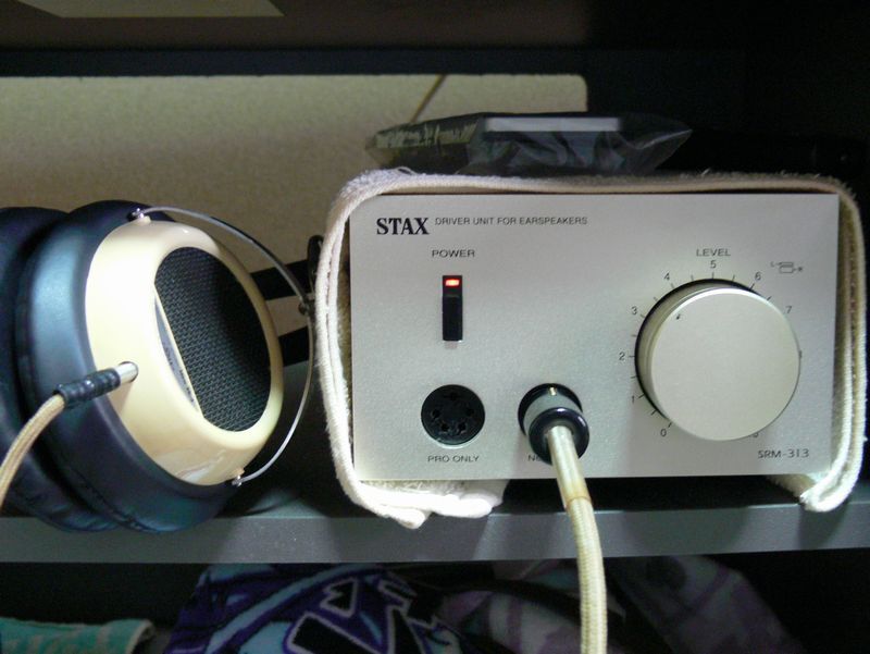 STAX конденсаторный наушники Stax New SR-3 совершенно рабочий товар инструкция по эксплуатации есть 