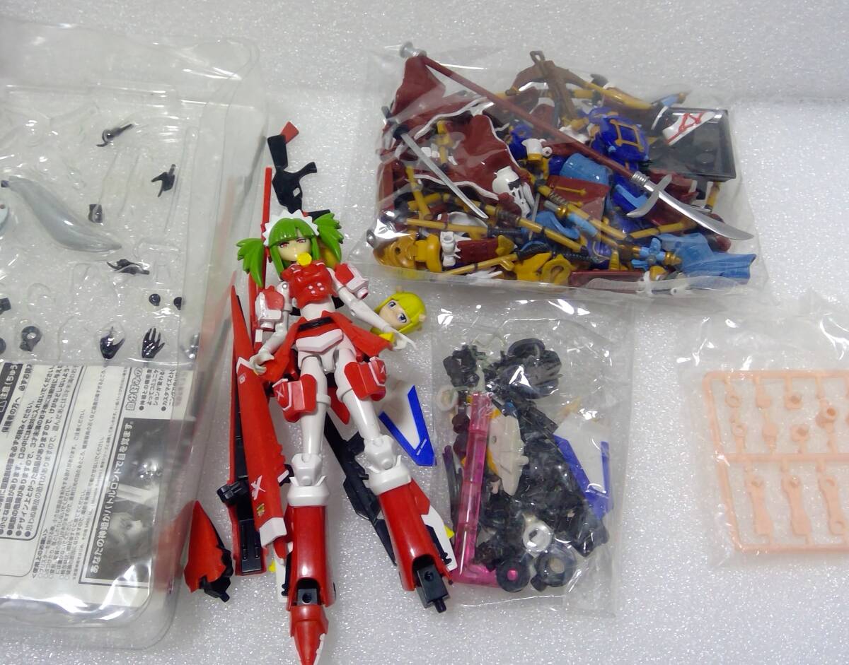 まとめて 未使用 武裝神姫 エウクランテ 電撃ホビーマガジン限定カラーVer. おまけのアーンヴァルやツガル コナミ