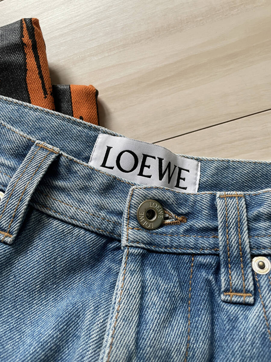 美品 LOEWE ロエベ フィッシャーマンデニム サイズ34