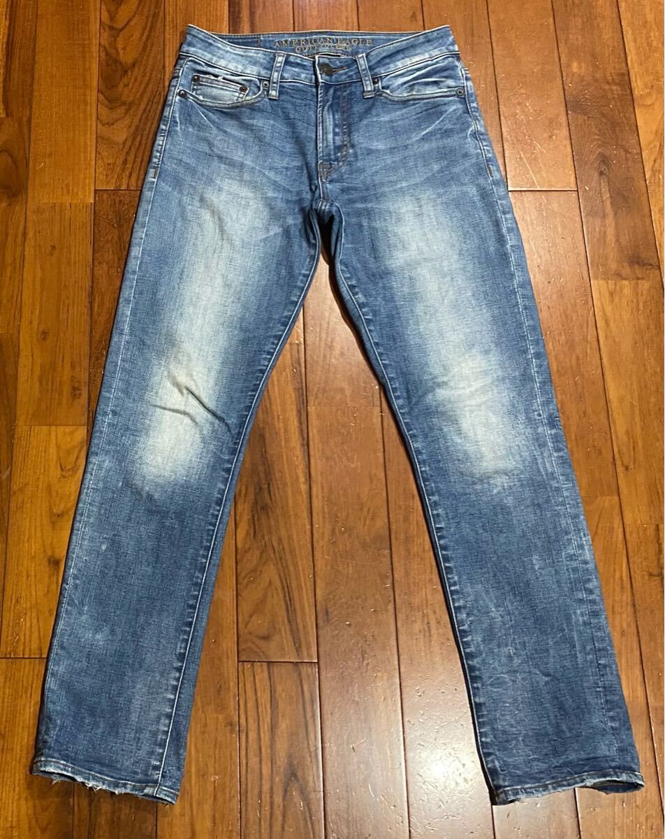 ■AMERICAN EAGLE OUTFITTERS■アメリカンイーグルのストレッチデニム(ジーンズ)■SLIM?W28