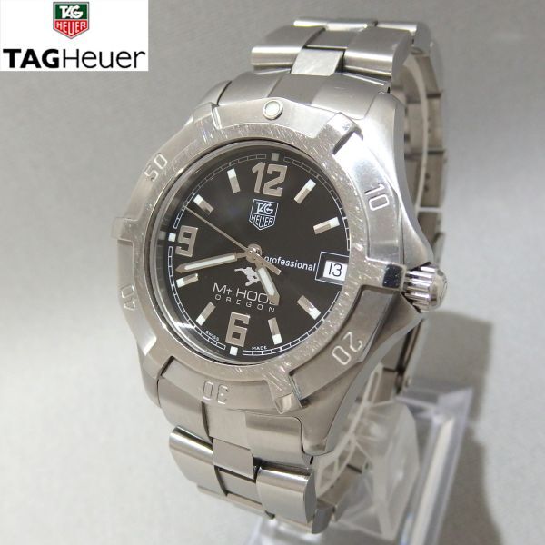 *TAG Heuer Exclusive Mt.HOOD WN111F ограничение 800шт.@ чёрный циферблат Date кварц наручные часы эксклюзивный TAG Heuer *