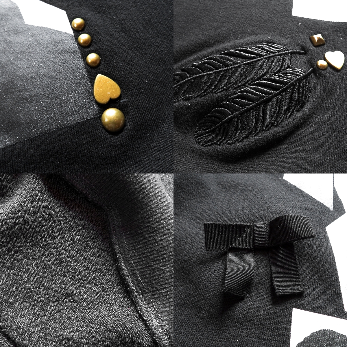 ★美品★ コーチ エルヴィスプレスリー 半袖 トレーナー スウェットシャツ プリント刺繍 ★ XS (S) ★ Coach レディース ブラック 4.5萬