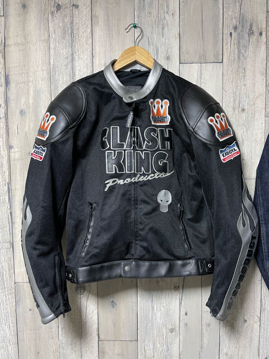 KADOYAクラッシュキング バイクジャケット　メッシュ　サイズ3L