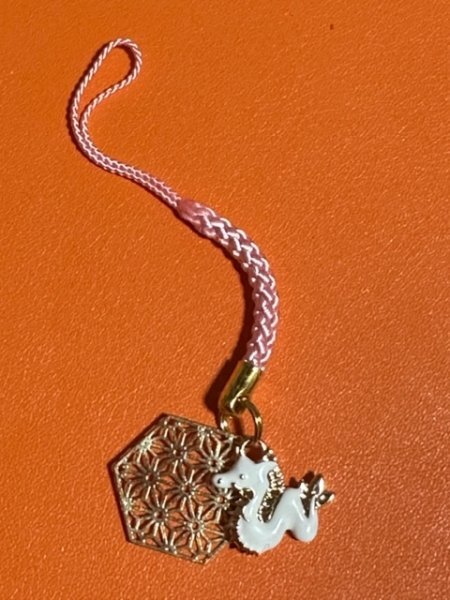  netsuke amyu let ремешок после свет ...... спинной . белый дракон /N676[*]