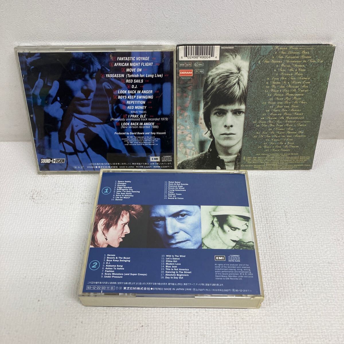 I0613H3 まとめ☆デビッド・ボウイ DAVID BOWIE CD 6巻セット