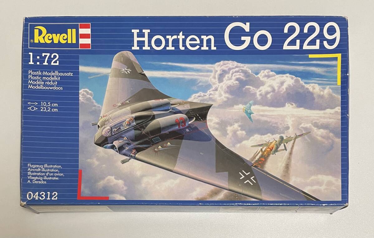(未使用･未開封品)　ドイツレベル 1/72 ホルテンGo-229 04312 プラモデル gsx453j 未使用・未開封品) ドイツレベル 1/72 ホルテンGo-229 04312