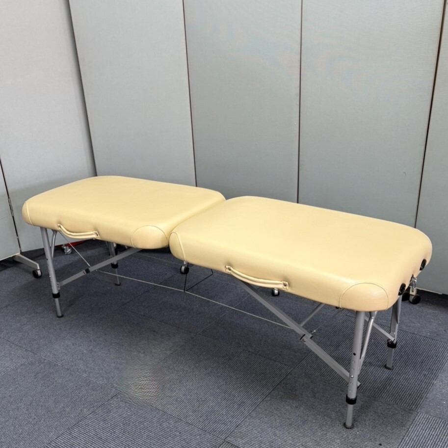 YF15B) 高田ベッド マッサージベッド マリー TB-1103 折りたたみ アルミニウム軽量 ポータブルベッド 