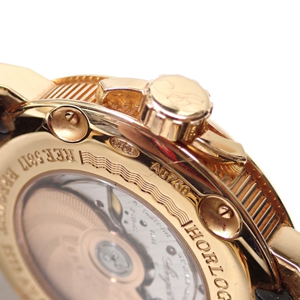 Ft1260891 Breguet наручные часы морской 2 Large Date 5817 оттенок черного циферблат мужской Breguet б/у 