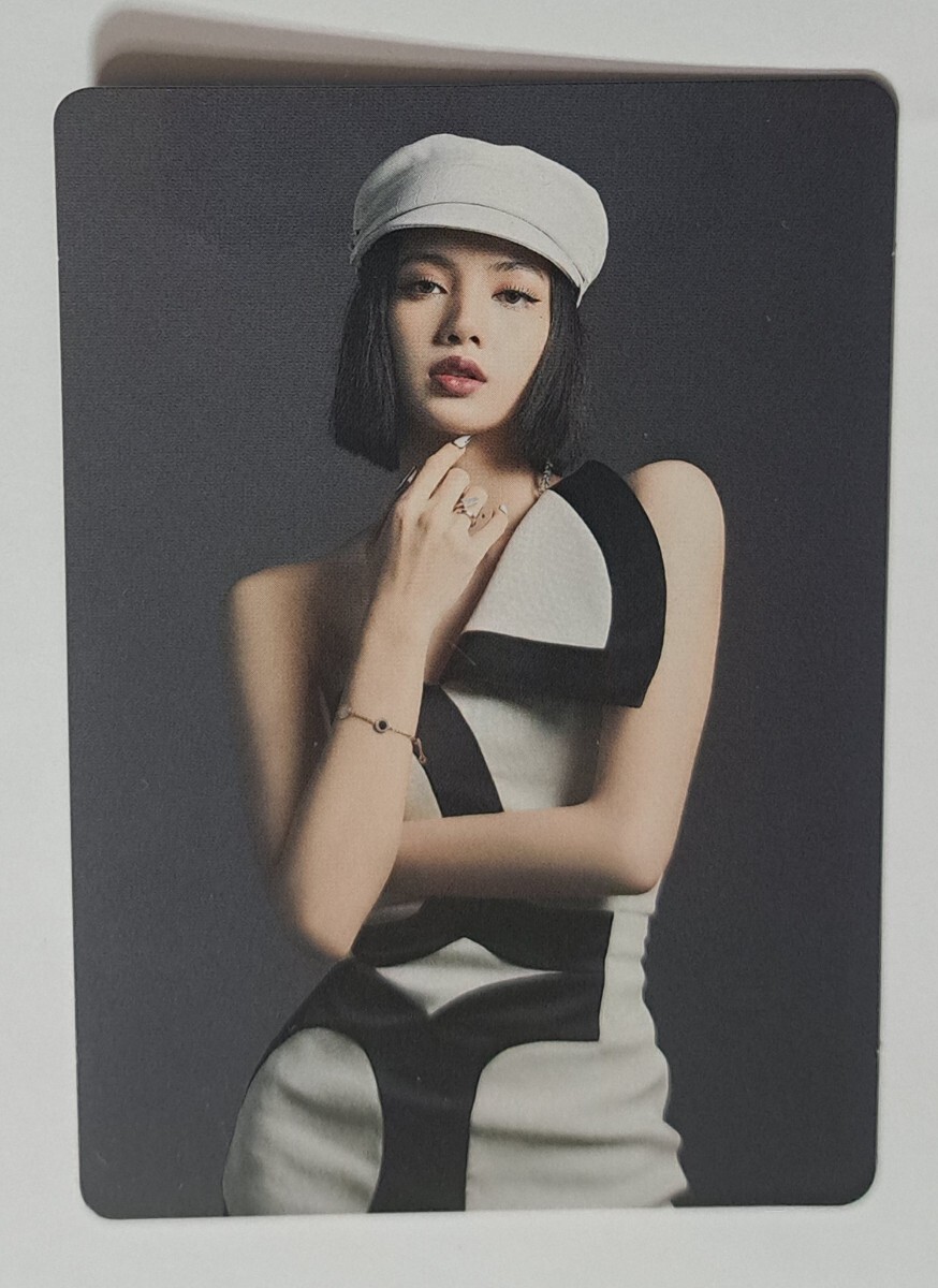 BLACKPINK Lisa THE ALBUM -JP Ver.- LISA VER. коллекционные карточки быстрое решение черный розовый bru булавка ограничение запись How You Like That Lovesick Girls