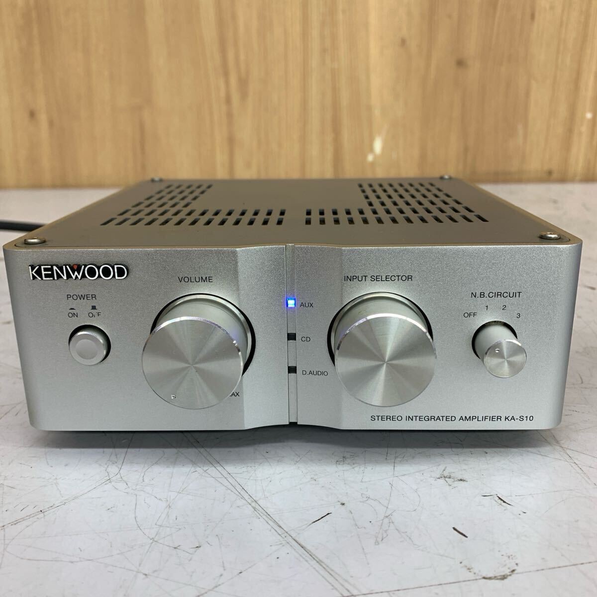 【J-1】 KENWOOD KA-S10 プリメインアンプ ケンウッド 音出し確認済み 3488-123
