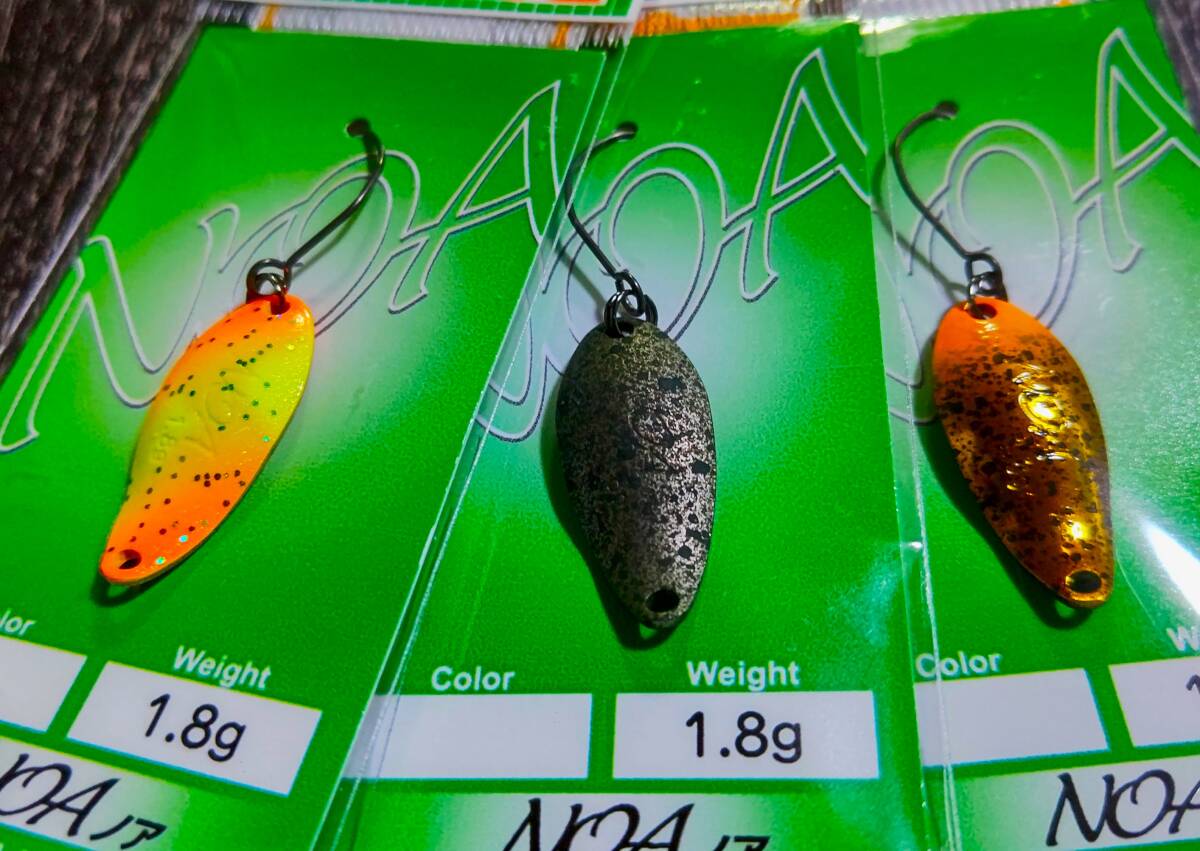 激レア★新品★RODIOCRAFT　NOA　ロデオクラフト　ノア　1.8ｇ　オオツカオリカラ　ゴットノーズ・ジュゲム・ブレインダムド　3枚セット_画像2