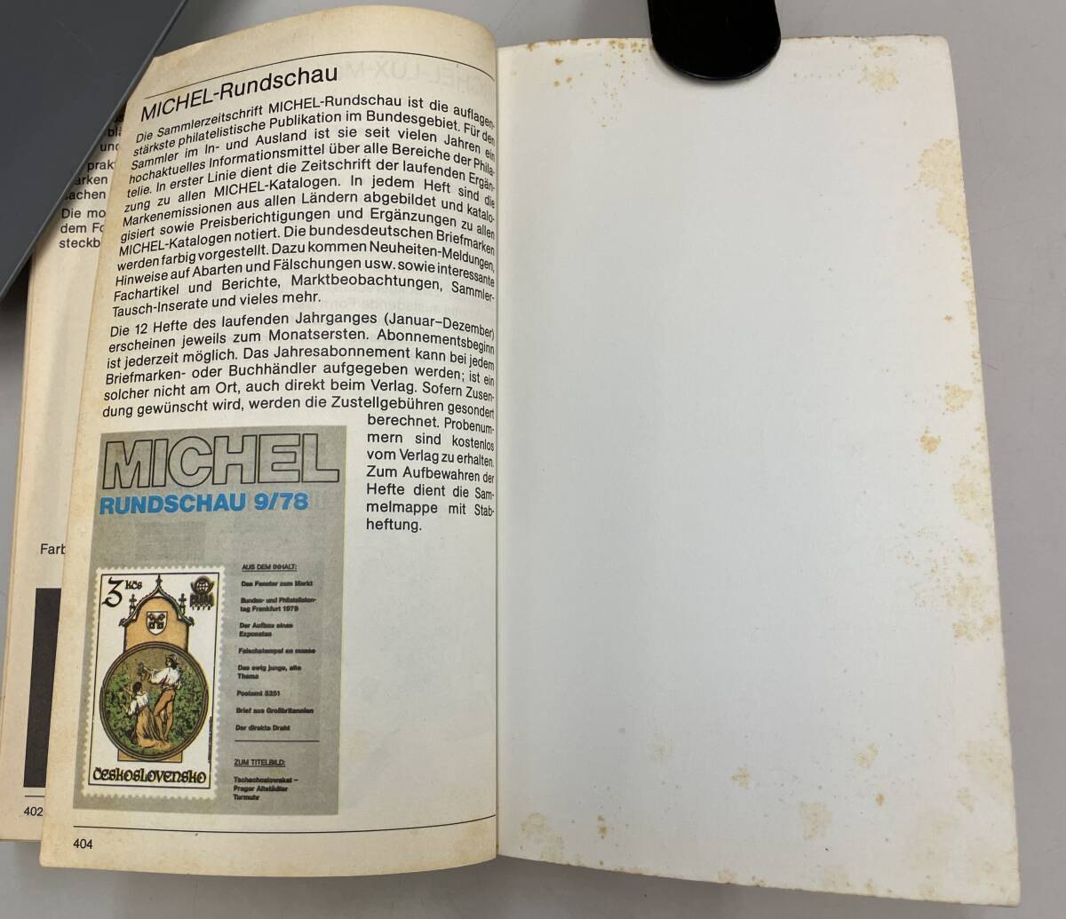 K0623-44　洋書　MICHEL-Junior-Katalog　1979　ミシェル - ジュニアカタログ 1979　シュヴァーネベルガー社（ミュンヘン、1979年） 発行