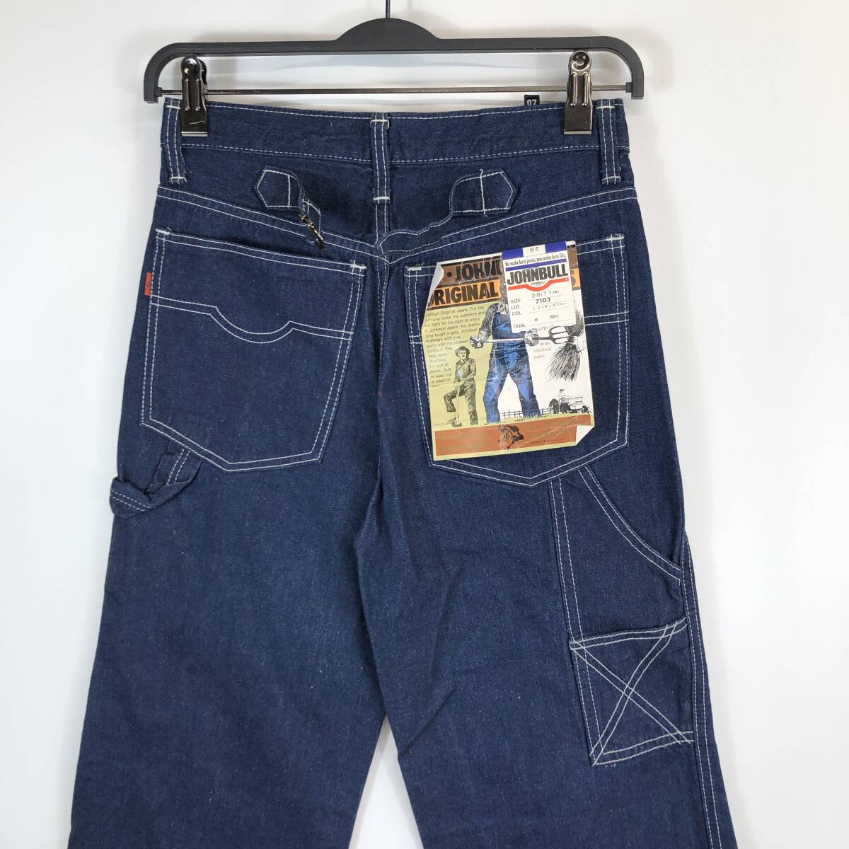 80s デッドストック ジョンブル デニムペインターパンツ W28 80s デッドストック JOHNBULL ジョンブル デニムペインター