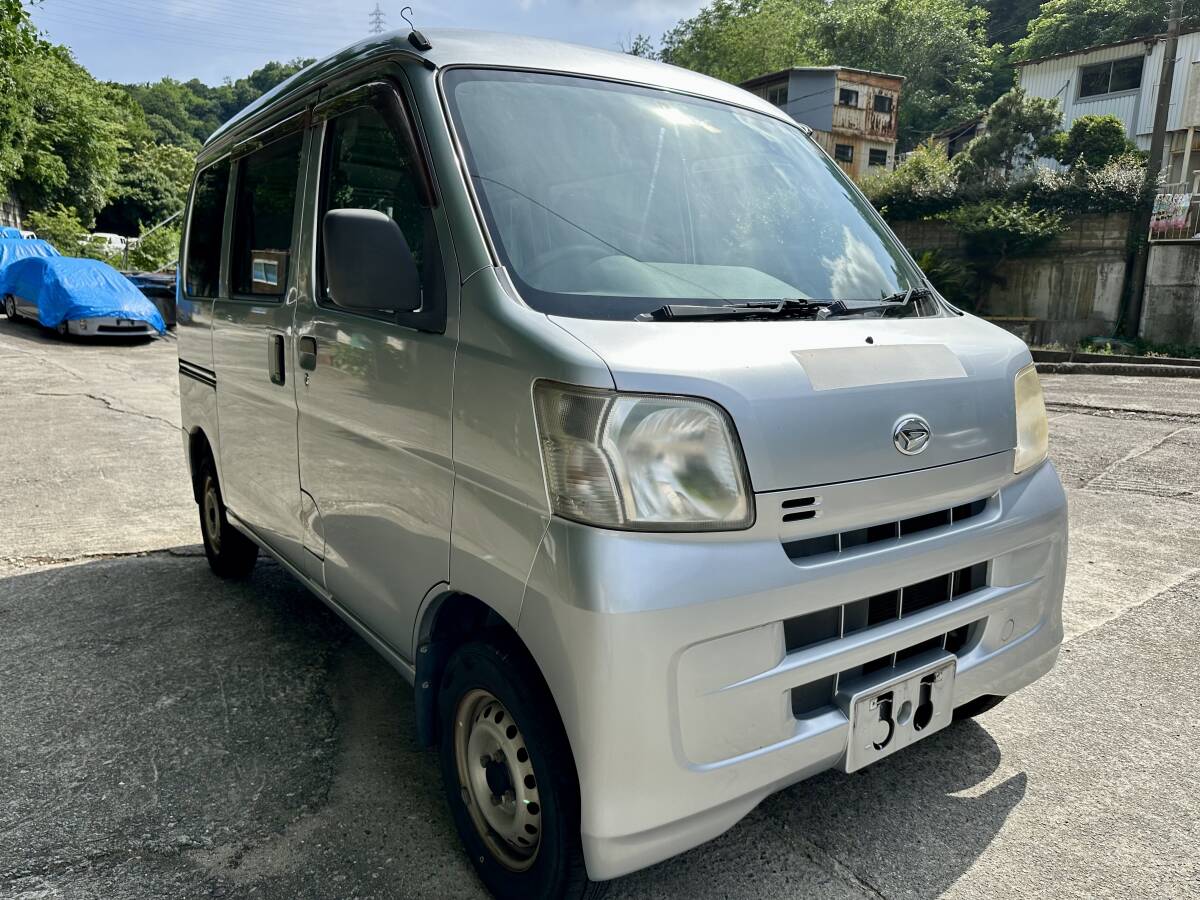 ★車検満タン!!★平成25年式　ハイゼットカーゴ★走行距離9萬キロ臺★切り替え式4WD!!★エアコン★パワステ★PW★集中ドアロック★キーレス